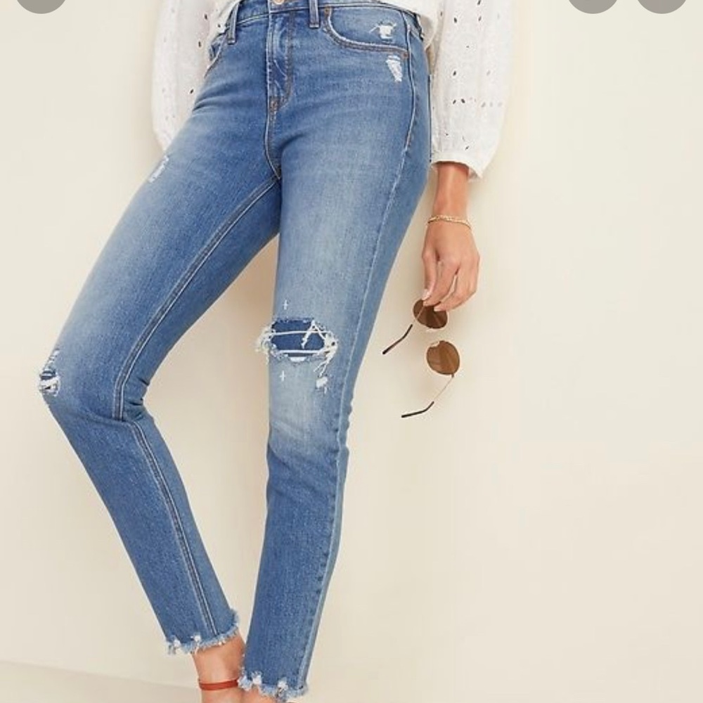 Old Navy Power Slim Straight High Rise jeans NWOT